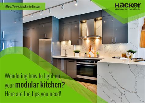 How To Light Up Your Modular Kitchen Here Are The Tips