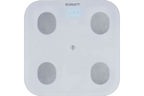 Напольные весы Scarlett диагностика, Bluetooth SC-BS33ED47 - выгодная ...