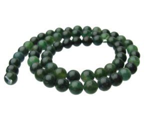 Moss Agate Round Gemstone Beads 6mm Strand My Beads