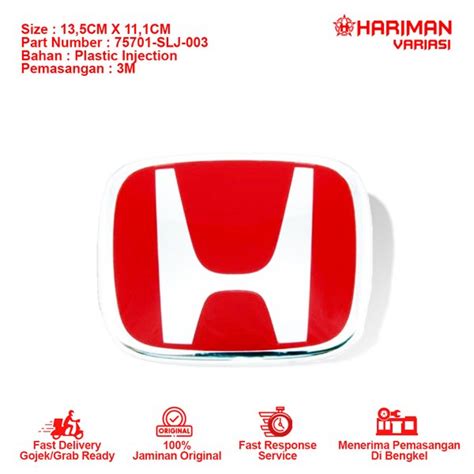 Jual Logo Emblem Mobil Honda Ori Di Lapak Hariman Variasi Bukalapak