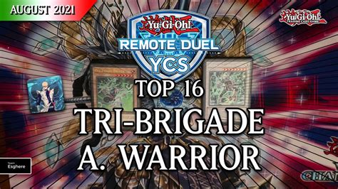 Yu Gi Oh Tri Brigade A Warrior Deck Profile Remote Duel Ycs Top