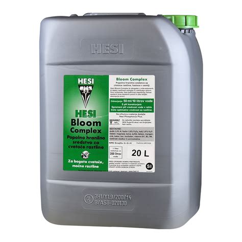 Hesi Bloom Complex (mineralno gnojilo za zemljo) - GrowHouse