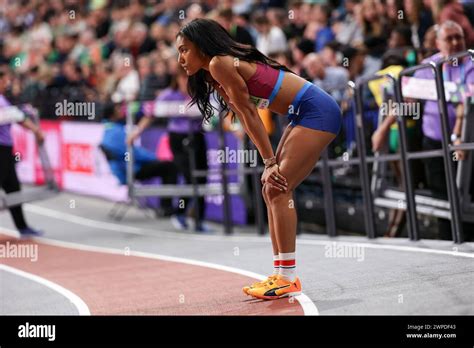 Tara Davis Woodhall USA Long Jump During The 2024 World Athletics