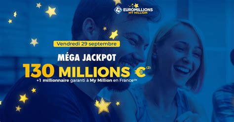 Tirage de lEuroMillions Méga Jackpot 130 millions deuros mis en jeu