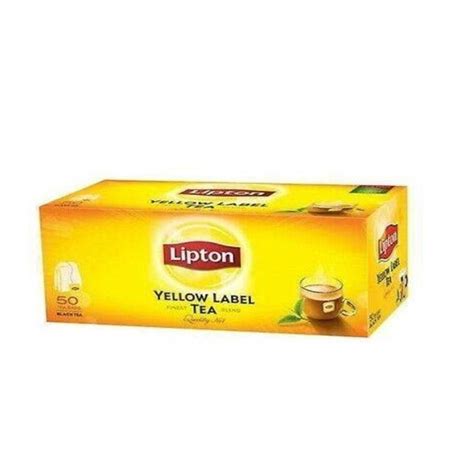 Lipton Yellow Label Tea 50 Teabags X 2g Shopee Philippines