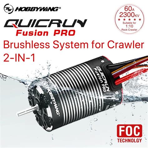 Hobbywing Quicrun Fusion Pro Kv In Foc System Hobbies Toys