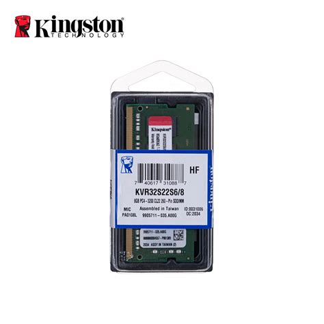 Memoria Ram Sodim Para Laptop Kingston DDR4 16GB 3200mhz Grupo S M