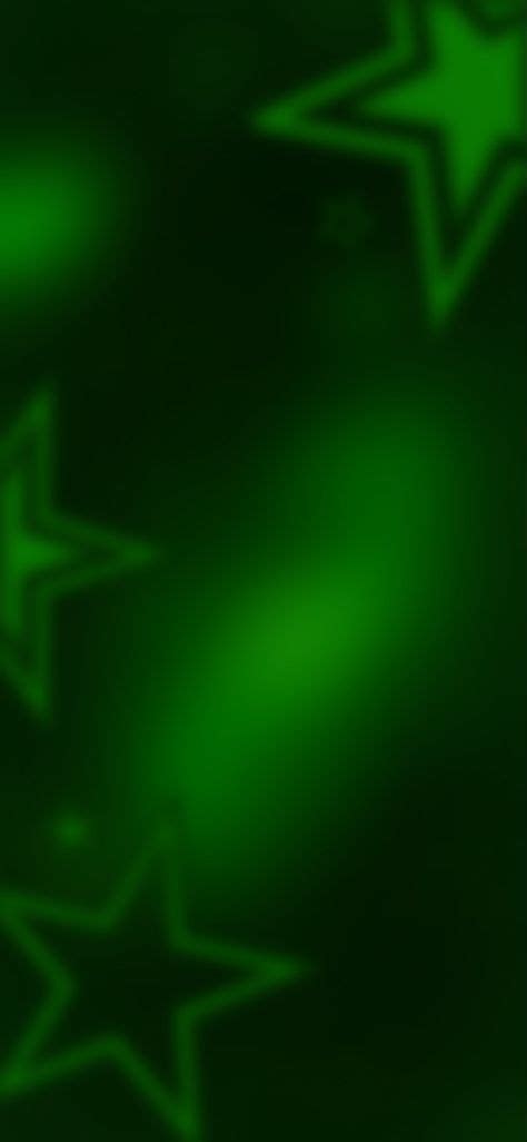 🍀 green y2k aura stars wallpaper