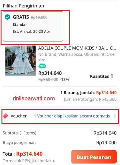 Cara Melihat Gratis Ongkir Di Lazada