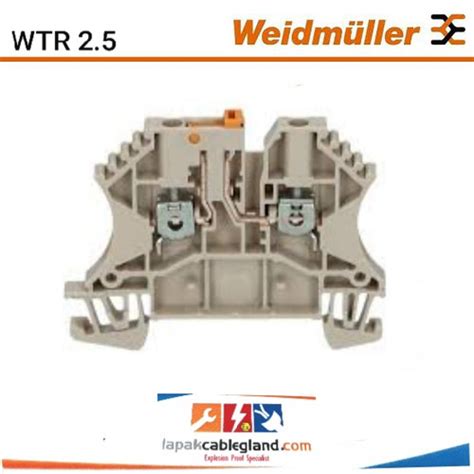 Jual Terminal Block Weidmuller Wtr25 Wtr 25 25 Original Knife