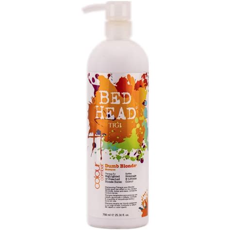 Bed Head Colour Combat Dumb Blonde Shampoo 750ml