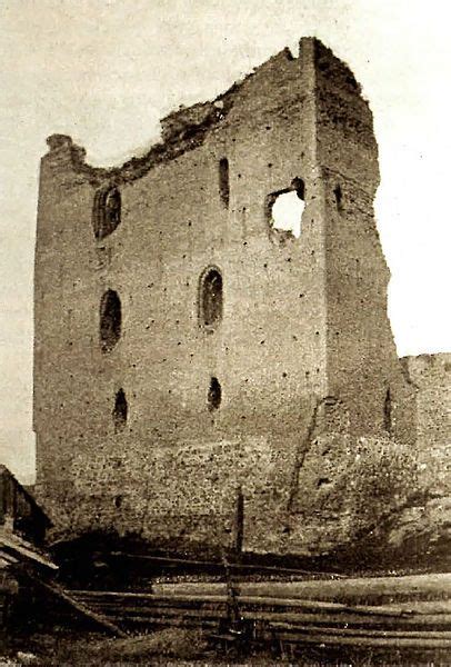 Кревский замок. 1912 год | Замок, Беларусь, Руины