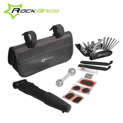 Rockbros Bike Bicycle Repair Kit Bicycle Flat Tire Multitool Bike ...