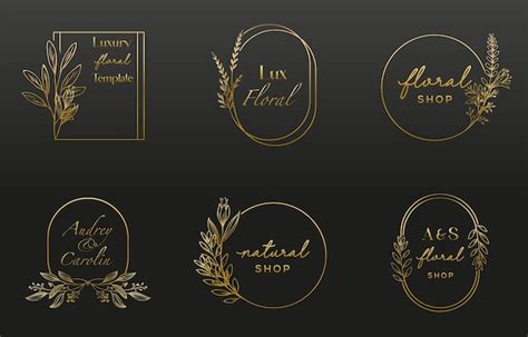 Premium Vector | Luxury logo collection for branding