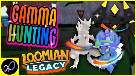 GAMMA HUNTING Loomian Legacy ROBLOX YouTube