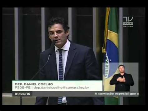 Dep Daniel Coelho Psdb Faz Duras Criticas Ao Pt E Rebate Afirma Es