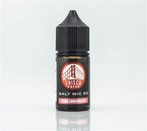 Рідина Frisco Vapor Salt Pink Lemonade 30ml 50mg на сольовому нікотині