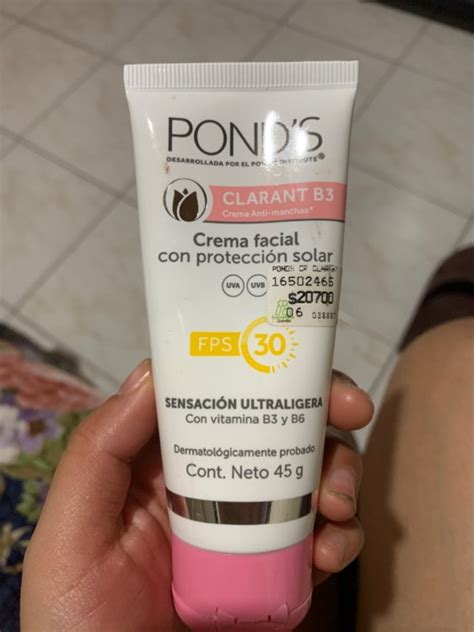 Pond S Crema Facial Ponds Clarant B Fps G Inci Beauty