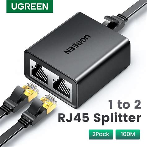 Ugreen Rj Splitter To Ethernet Adapter Internet Network Cable