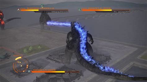 Godzilla Ps4 Godzilla 2014 Vs Burning Godzilla Vs Godzilla 2014 Youtube