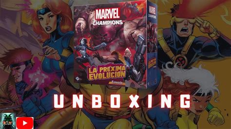 Unboxing La Pr Xima Evoluci N Marvel Champions Youtube