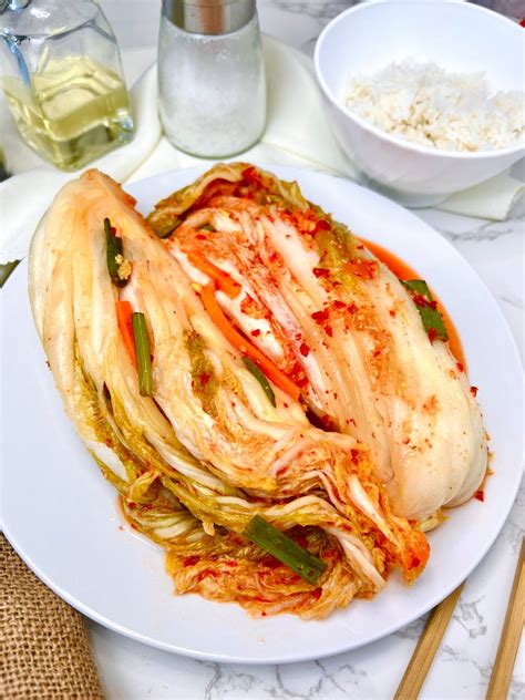 Homemade Traditional Korean Kimchi - Step by Step Recipe