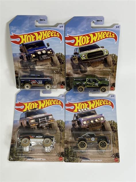 Toy Vehicles Baja X Trucks Car Set Scale Hot Wheels Hmv Hot Wheels
