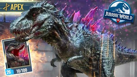 Godzilla Rex Unlocked Jurassic World Alive Youtube