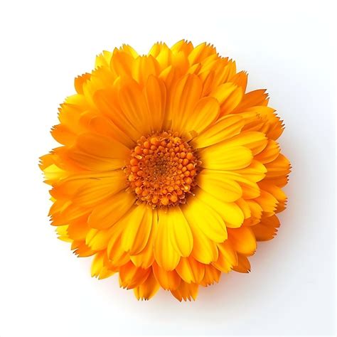 Flor de caléndula con naranja de maravilla y color cálido el Flo