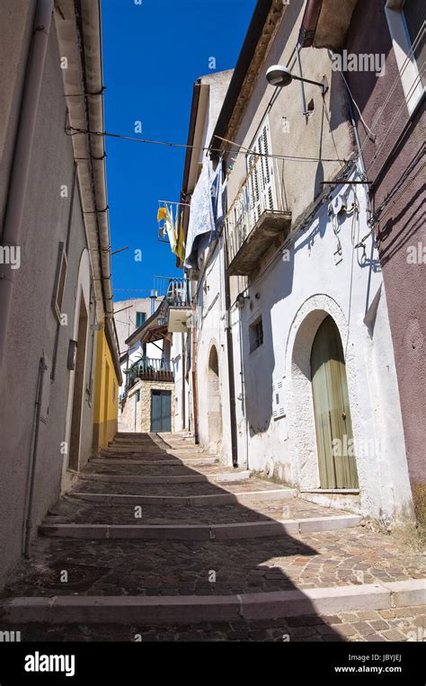 Alleyway Deliceto Puglia Italy Stock Photo Alamy