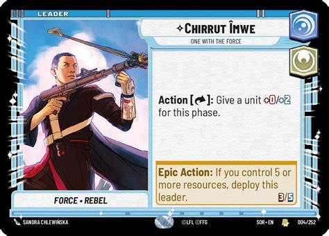 View Deck Chirrut Iwe The Force Is With Me Swudb