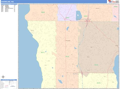 Maps Of Shoreline Washington