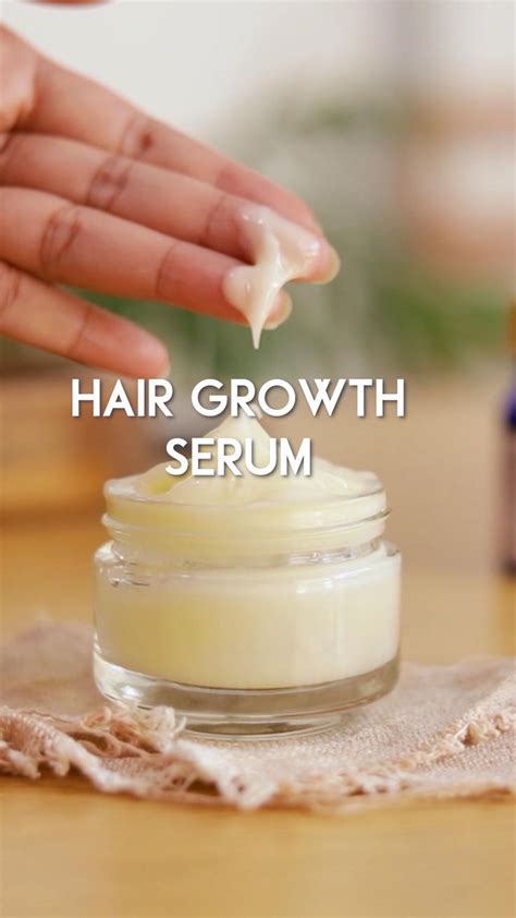 Hair Growth Styling Serum Video Hair Growth Serum Diy Diy Hair