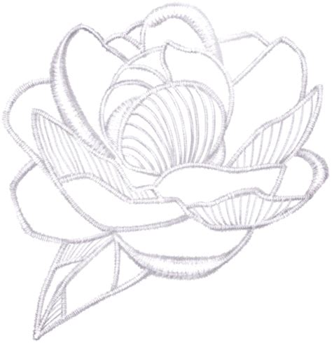 File Rose Line Art Motif Png Dreamlight Valley Wiki