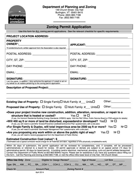 Zone Change Application Form Metropolitan Nashville Planning