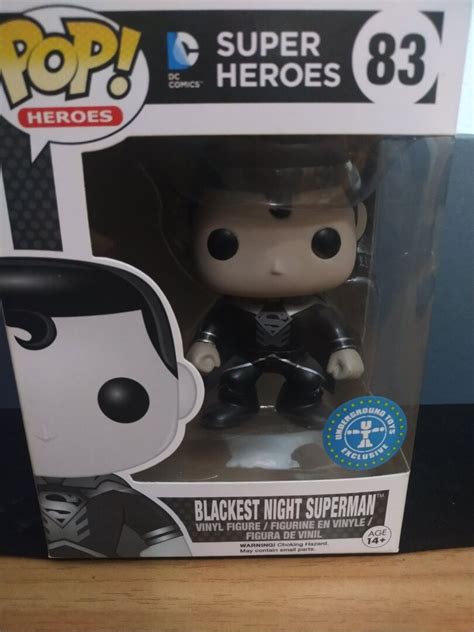 ΠΩΛΕΊΤΑΙ Η ΦΙΓΟΎΡΑ FUNKO POP 83 BLACKEST NIGHT SUPERMAN UNDERGROUND