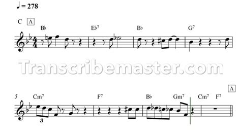 Miles Davis Move Solo Transcription In C Youtube