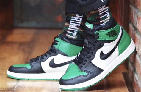 Air Jordan 1 Pine Green 555088 302 Release Date Sneaker Bar Detroit