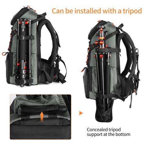 Outdoor Camera Backpack Large Photography Bag with Laptop Compartment ...