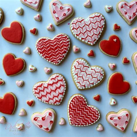 Learn How To Decorate These Valentine S Day Cookies Heart Shaped