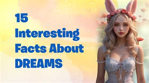 15 Interesting Psychological Facts About Dreams Youtube