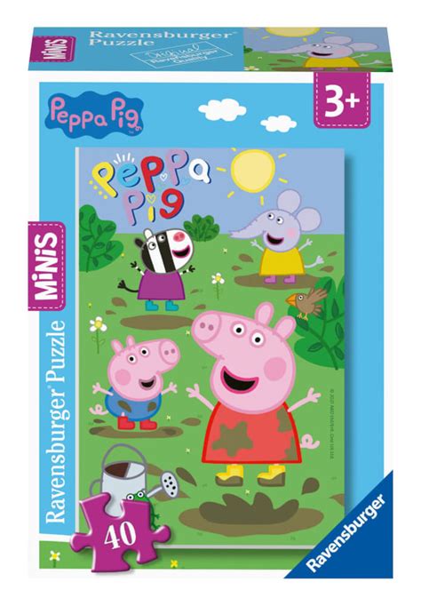 Ravensburger Minis 05614 Peppa Pig 40 Teile Puzzle für Kinder ab 3