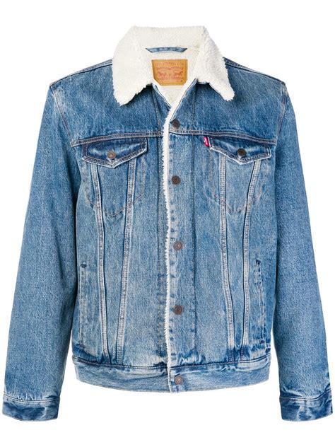 Levis Faux Fur Lined Denim Jacket Fur Lined Denim Jacket Denim