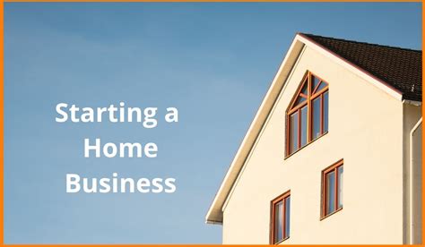 how to start a company from home