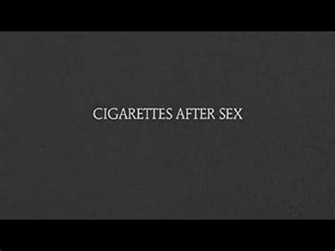 Cry Cigarettes After Sex Karaoke Version Youtube