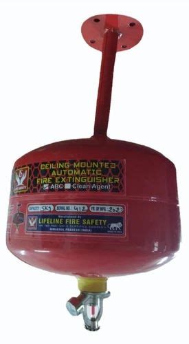 Clean Agent Ceiling Mounted Automatic Fire Extinguisher 5 Kg At 4200