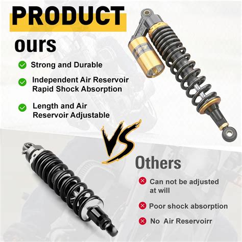 crf rear shock mm rear shock absorber  pit pro trail dirt bikes