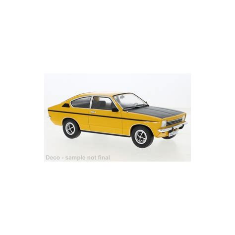 Opel Kadett C Coupe SR 1975 Orange MCG MCG18191 Miniatures Autos Motos