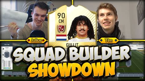 Fifa 17 Legende Gullit Squad Builder Showdown Youtube