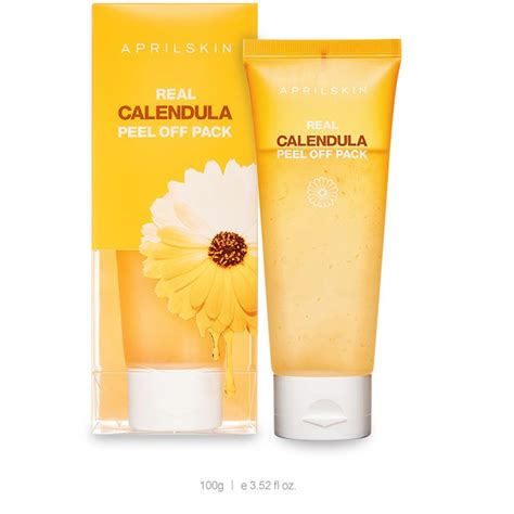 Aprilskin Real Calendula Peel Off Pack New Version Shopee Singapore